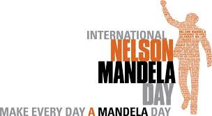 Held behind four walls all through night and day. Mandela Day Change By Doing