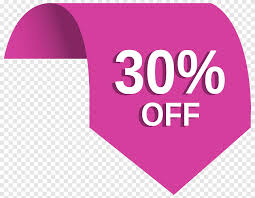 Come and get the list of 30% off code for jcpenney, kohls, 6pm, wiggle, farfetch, and more hot online stores. 30 Off Sticker 30 Off Label Love Purple Png Pngegg