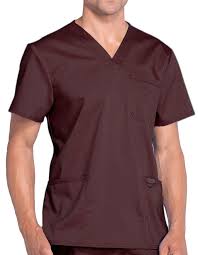 Chocolate Color Scrubs Variety Of Styles Sizes