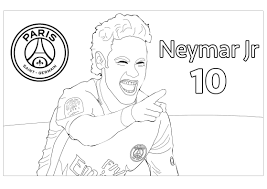 Neymar coloring page is free hd wallpaper. Neymar Psg Coloring Pages Only Coloring Pages Neymar Neymar Jr Neymar Psg