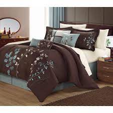 Ships free orders over $39. Beautiful Cabin Lodge Brown Red Blue Ivory Southwest Quilt Set King Or Queen New Ebay In 2021 Brown Comforter Sets Comforter Sets Bedding Sets