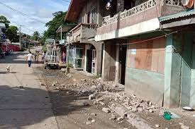It had a maximum felt intensity of ix (violent) on the mercalli intensity scale. 1 Dead Dozens Of Houses Destroyed As 6 7 Quake Rocks Central Philippines Hua Hin Today English Newspaper Info Reports Events And News Social Life