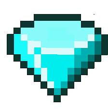 Minecraft, if there were custom diamond items. Nova Skin