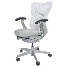 Herman Miller Mirra Mid Century Modern White Office Chair Ergonomic Office Chair Vintage Office Chair
