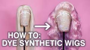 Click here to learn more about dying synthetic hair. How To Dye A Synthetic Wig Method For Lace Fronts Youtube