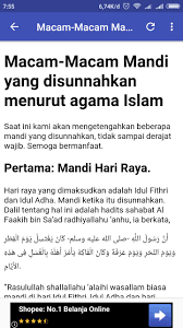 Niat Mandi Hari Raya For Android Apk Download