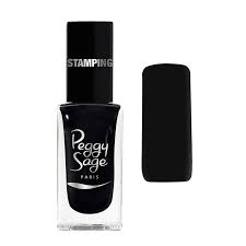 Le blanc et le noir sont des couleurs de base et elles sont les plus faciles à utiliser à chaque vous que vous n'avez pas trop de temps pour vous occuper de vos ongles. Vernis A Ongles Stamping Noir 11ml Peggy Sage