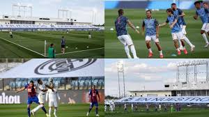 The alfredo di stéfano stadium is a football stadium in madrid, spain, owned by laliga club real madrid. Asi Fue El Estreno Del Real Madrid En El Di Stefano Emotivo Minuto De Silencio El Banquillo En Las Gradas