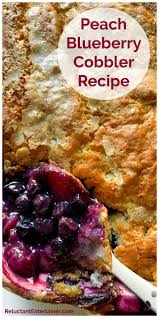 Bisquick Blueberry Cobbler Recipe Peach Blueberry Cobbler Recipe In 2020 Blueberry Cobbler Recipes Blueberry Cobbler Cobbler Recipes