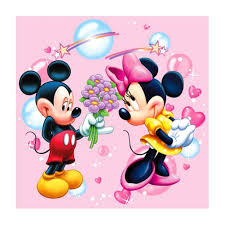 As the longtime sweetheart of mickey mouse, she is an anthropomorphic mouse with white gloves, a bow. Diamond Painting Full Round Good Dating Minnie Mouse Pictures Mickey Mouse Images Mickey Mouse Wallpaper