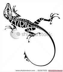 To them, the gecko has supernatural powers and is both admired and feared. Lizard Celtic Tattoo Design