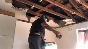 Slow Motion Plaster Ceiling Collapse Youtube