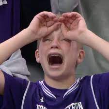 Cheer Up Crying Northwestern Kid Your 15 Minutes Of Fame Start Now The Ringer