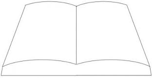 Open Book Template By Doug On Cakecentral Com Open Book Open Book Drawing Book Template