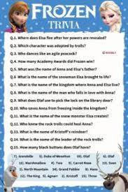 A few centuries ago, humans began to generate curiosity about the possibilities of what may exist outside the land they knew. 50 Disney Frozen Trivia Questions Answers Meebily