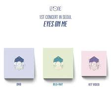 Iz One 1st Concert In Seoul Eyes On Me Dvd Blu Ray Kit Viedo Official Kpop Ebay In 2020 Dvd Blu Ray Kpop Blu Ray