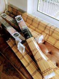 These roman shade tutorials will give you several options. Diy Roll Up Bamboo Blinds
