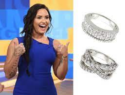 Demi Lovato Wearing Le Vian Rings On Gma In New York City Levian Levian Rings How To Wear