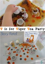 T Is For Tiger Tea Party Story Retell Learning 4 Kids