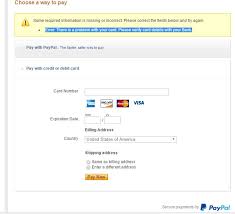 Next things you need are the name and expiration date. Paypal Test Credit Card Not Working In Test Mode Stack Overflow
