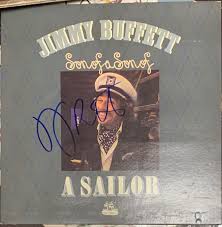See which songs of other artists jimmy buffett covered on a concert. Signed Jimmy Buffett Son Of A Son Of A Sailor Album Cover