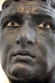 This bronze head, found