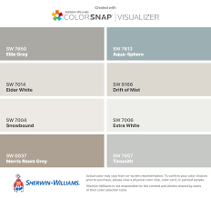 I Found These Colors With Colorsnap Visualizer For Iphone By Sherwin Williams Ellie Gray Sw 7650 Pink Paint Colors Light Pink Paint Paint Colors For Home