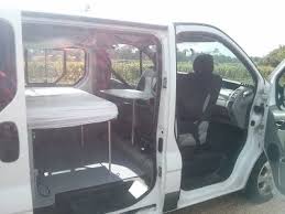 Structure Principale Avec Sommier De Lit Peigne Coulissant D Avant En Arriere Pour Etendre Le Couchage A 1m20 X 1m90 Avec Trafic Amenage Renault Trafic Trafic