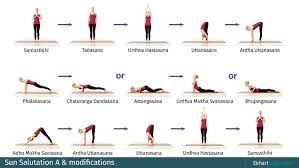 Sun Salutation A And Some Modifications Learn All About The Subtle Modifications For This Sun Salutation On Sun Salutation Yoga Sun Salutation Yoga Teachers