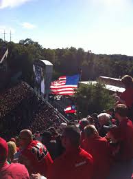 Beautiful Flag At A Beautiful Sanford Stadium Go Dawgs Sanford Stadium College Football Teams College Fun