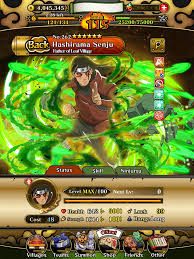 Hashirama Fan Art Card Narutoblazing