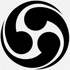 Japan Symbol Raijin 日本伝統刺青 Tomoe, japan, logo, monochrome, black png |  PNGWing
