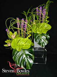 Tropical Flower Arrangement Designed By Naples Florida Florist Event Designer Steven Bowles Creative Www Stevenbowle Arreglos Florales Diseno Floral Flores
