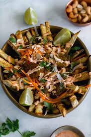 Banh Mi Japanese Sweet Potato Fries Dash Of Mandi Recipe Japanese Sweet Potato Sweet Potato Fries Loaded Fries