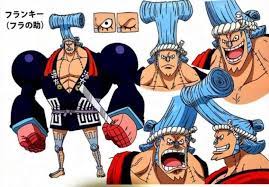 franky one piece comic character design anime character design