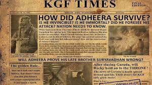 Kgf Chapter 2 S Teaser To Release On This Date Makers Create Curiosity Around Sanjay Dutt S Onscreen Character Adheera However, this pales in comparison to the real story of kgf. kgf chapter 2 s teaser to release on