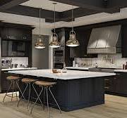 Black Shaker Kitchen Cabinets- Lily Ann Cabinets
