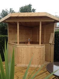 Large Deluxe 6ft Corner Garden Bar Entertaining Pub Area 12mm Redwood Shiplap Diy Garden Bar Diy Outdoor Bar Outdoor Garden Bar