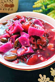 All you need is water and rice. Purple Sweet Potato Porridge Healthy Breakfast Chinese Rice Porridge