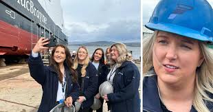 Clydebank welder speaks of pride at being asked to name a ship