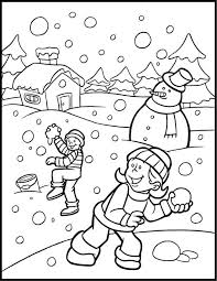 I mean some are appropriate for kids while some others are difficult enough to be exciting for adult. Winter Wonderland Coloring Pages Coloring Pages Winter Christmas Coloring Pages Free Coloring Pages