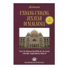 Polis diraja malaysia (pdrm) melaporkan penurunan kes jenayah daripada 6,478 kes (2008). Alman Undang Undang Jenayah Di Malaysia Soft Cover Shopee Malaysia