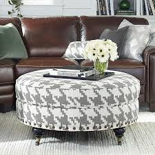 Lind round leather ottoman is a perfect cocktail table, footstool or bench seat for your living room or bedroom. Round Storage Ottoman Living Room Home Design Ideas By Matthew Images For Round Storage Ottoman