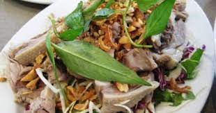 goi vit shredded cabbage and herbs salad with duck goi recipe vietnamese cuisine food