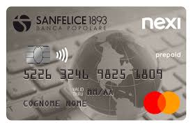 Piazzale marco polo 2/3 41038 san felice sul panaro mo. Nexi Prepaid Sanfelice 1893 Banca Popolare