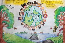 The last date for sending the entries is usually october and the results are declared in september of next year. Children S Day Painting By Sharanya Mittal