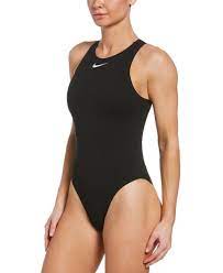 Nike Swim Women S Water Polo One Piece Black Basicshoe Com