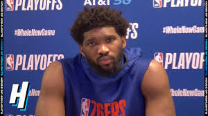 (see full video interview below, which was banned by youtube.) earlier today it was discovered the original interview that broke this story was published by dave janda. Joel Embiid Postgame Interview Game 3 Celtics Vs 76ers August 21 2020 Nba Playoffs Youtube
