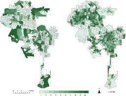 Tract Map Los Angeles Priority Census Tracts For Green Infrastructure Development In The City...  | Download Scientific Diagram