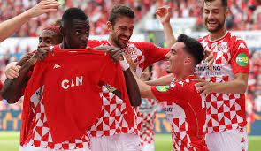 Looking at this match, the best odds in the 90 minutes for the winner market are, putting your money on mainz is priced at 8.50, a bet on a draw result is 5.00 and betting on the winner to be rb leipzig is 1.36. Pr Hf 9et 2ym